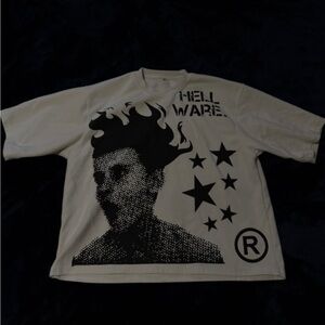 Graphic Black and White Men's Shirt